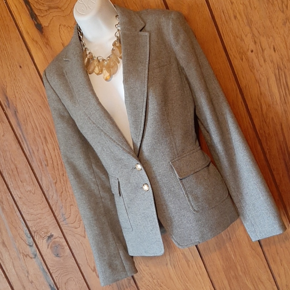 Gray Banana Republic Blazer